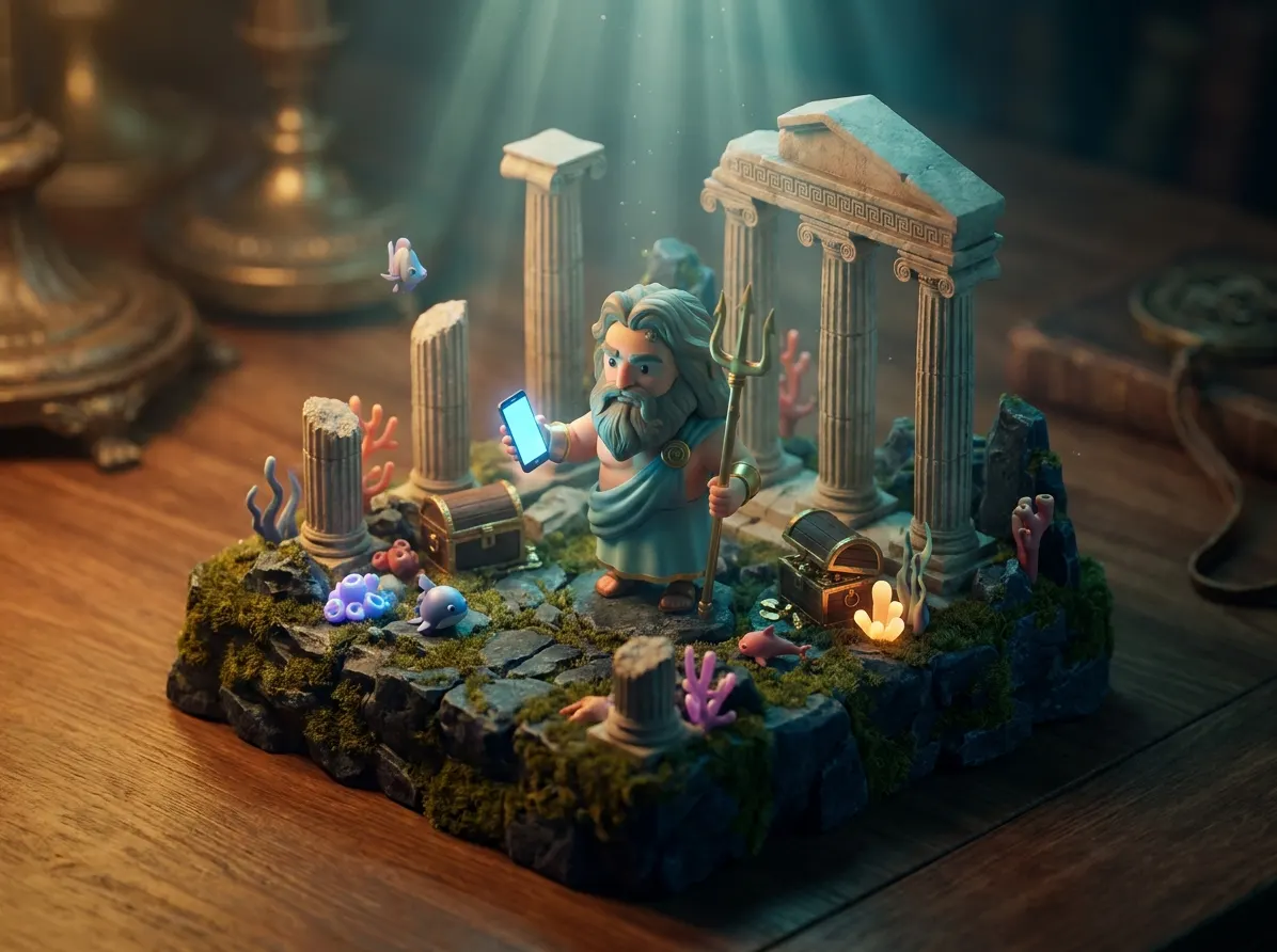 Ancient Fortunes Poseidon Megaways on iOS