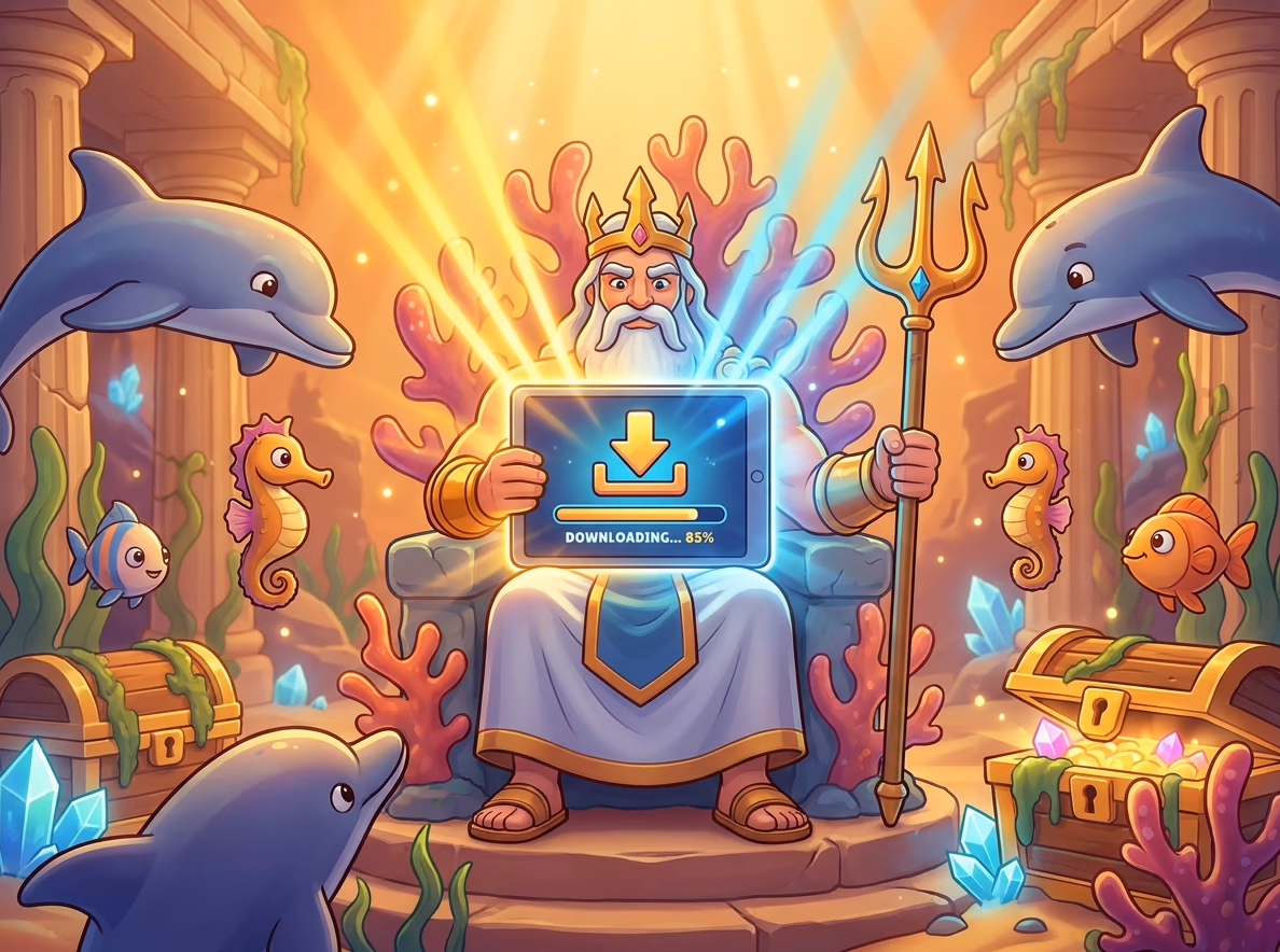 Ancient Fortunes Poseidon Megaways APK download